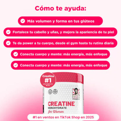 Creatina Monohidratada con Colágeno – Más Fuerza, Mejor Recuperación y Resultados Más Rápidos