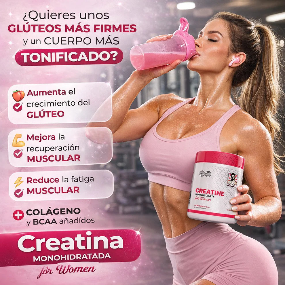 Creatina Monohidratada con Colágeno – Más Fuerza, Mejor Recuperación y Resultados Más Rápidos
