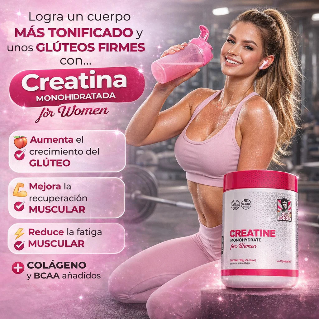 Creatina Monohidratada con Colágeno – Más Fuerza, Mejor Recuperación y Resultados Más Rápidos