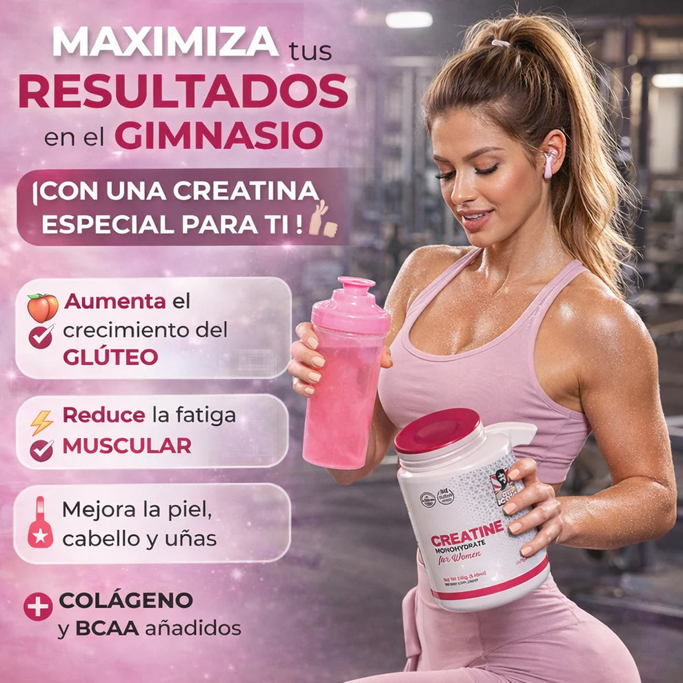 Creatina Monohidratada con Colágeno – Más Fuerza, Mejor Recuperación y Resultados Más Rápidos