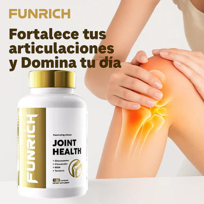 FunRich® Salud Articular – Recupera tu Movilidad y Vive sin Dolor (120 Cápsulas)