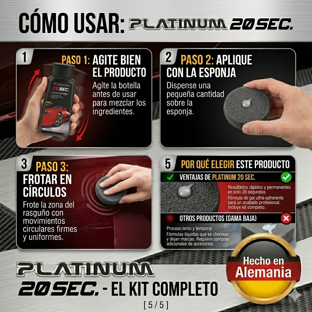 Elimina Rayones Sin Ir al Taller Kit Pulidor Profesional
