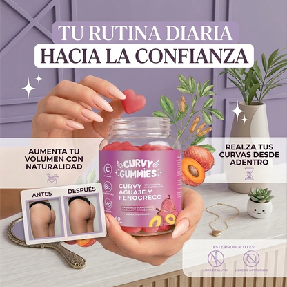Curvy Gummies – Aguaje + Fitoestrógenos