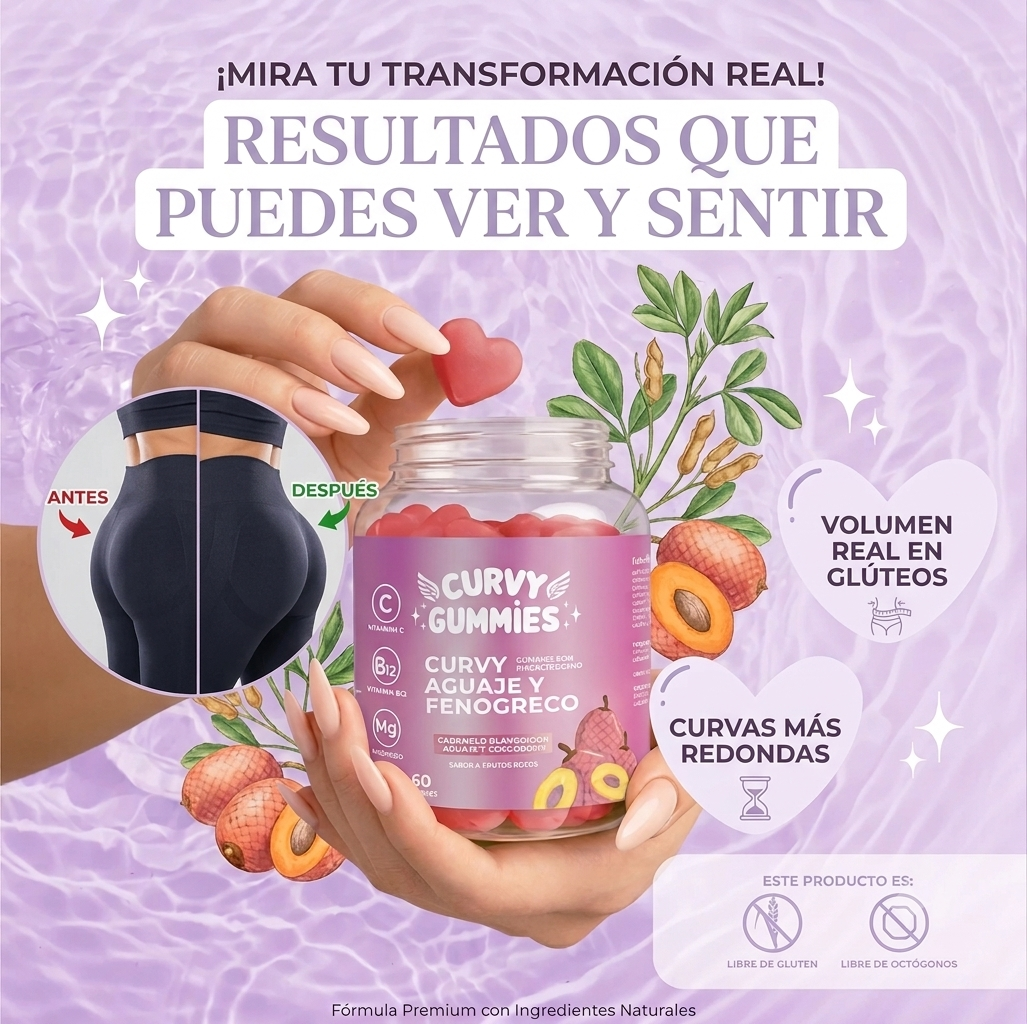 Curvy Gummies – Aguaje + Fitoestrógenos