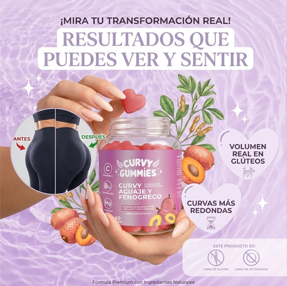Curvy Gummies – Aguaje + Fitoestrógenos
