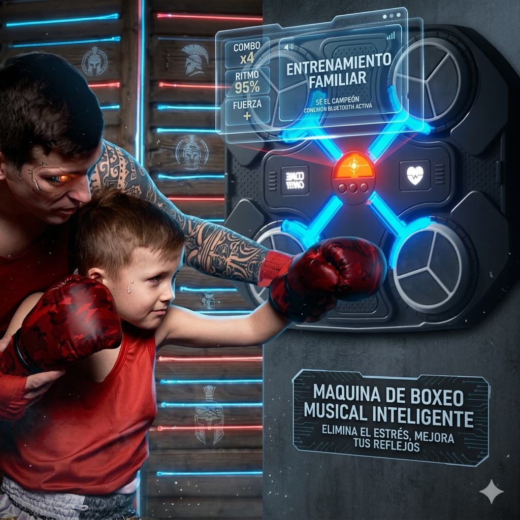 Máquina de Boxeo Musical Inteligente
