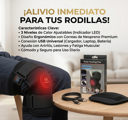 Rodillera Terapéutica de Calor Infrarrojo